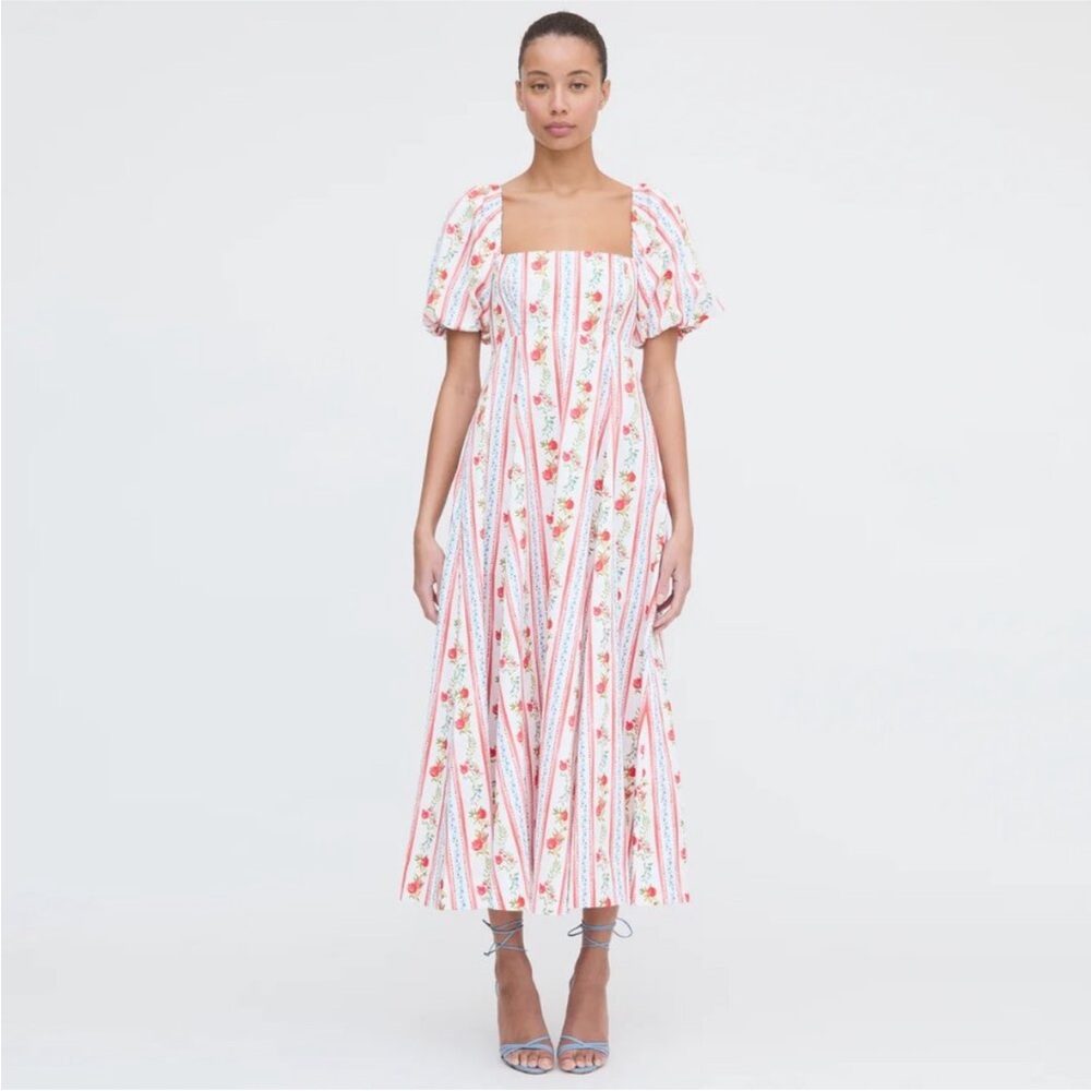 Hill House Home: The Matilda Dress - Pomegranate Stripe / XXL